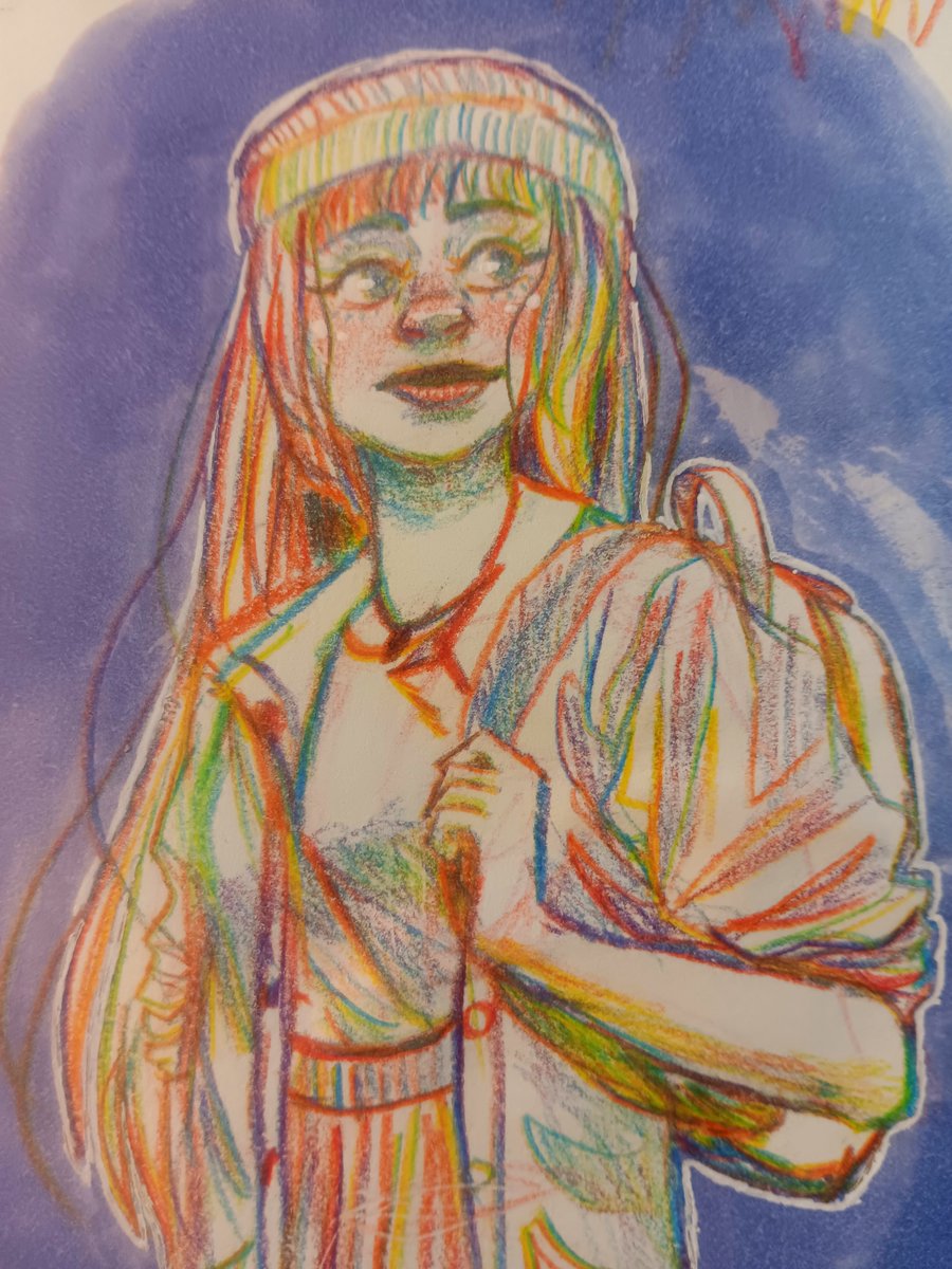 melon3803's tweet photo. rainbow pencil <3 
#art #traditionalart #sketch #sketchbook #mixedmedia #rainbow #rainbowpencil https://t.co/ywW9cKrFTd