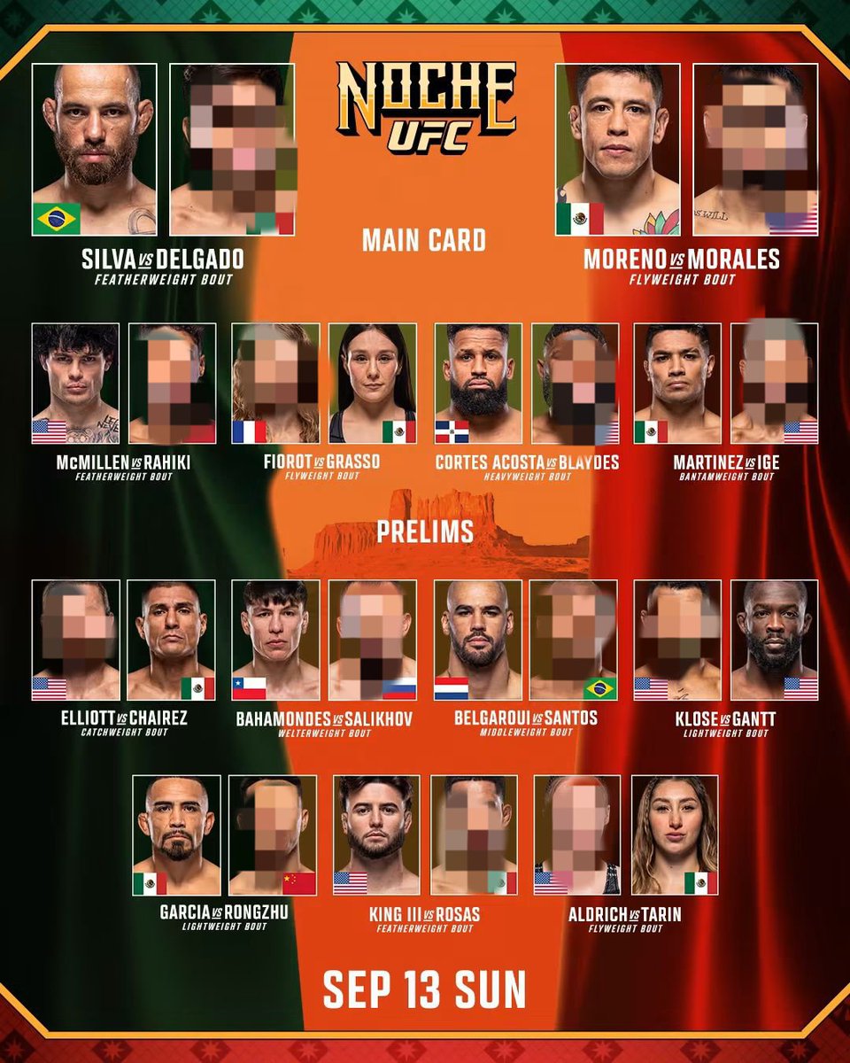 Tix1904's tweet photo. Seguem os palpites para o #UFCNoche https://t.co/NG0ymyr9sO