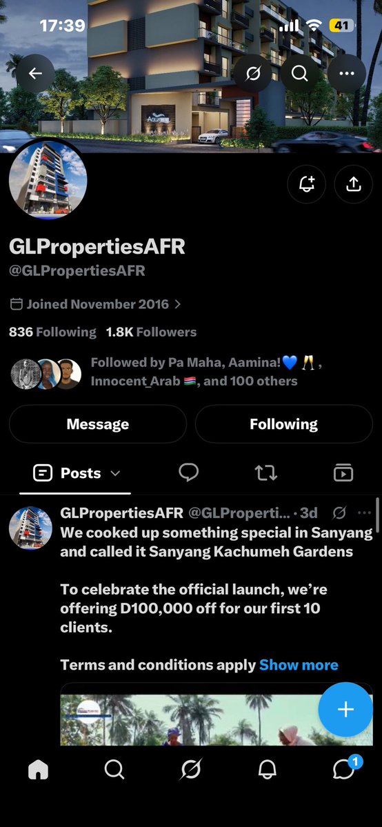 lakabarrow's tweet photo. Sanyang Kachumeh gardens
@Bittzybwoya @mmbittaye @ndey_king @justpabuba @JBRichard7 @RexJonga 
Musu ma win giveaway nk😭🤞 https://t.co/oWRo3sZVWA