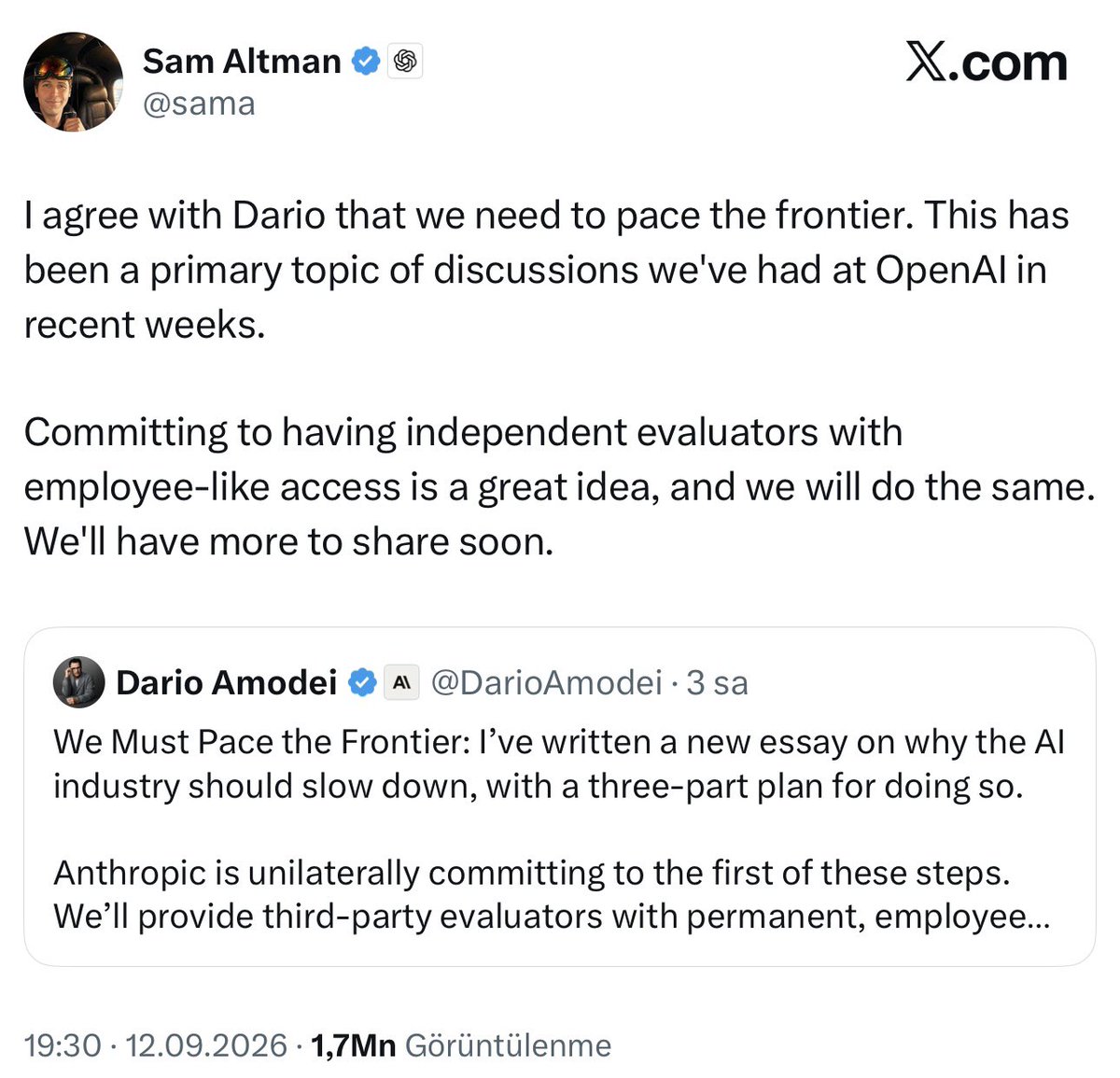 tweetozof's tweet photo. A spectre is haunting the AI labs — the spectre of AGI.

@sama @DarioAmodei @elonmusk https://t.co/xaQmZCI2cs