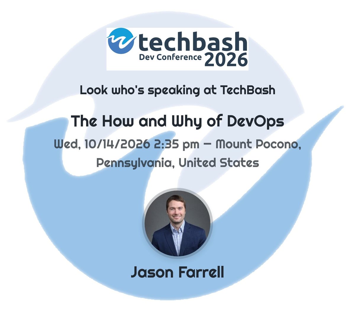 techbash tweet picture