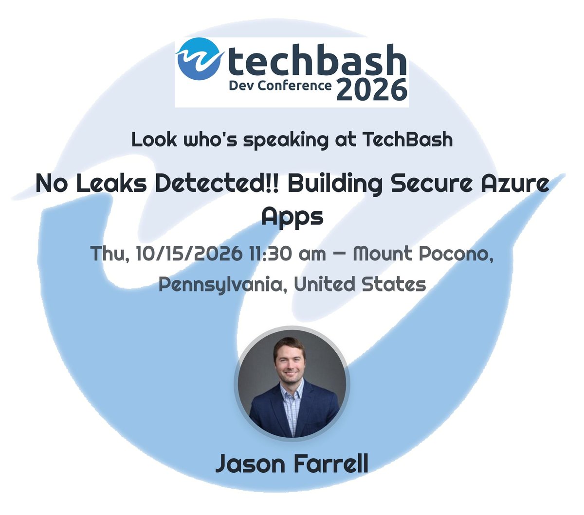 techbash tweet picture