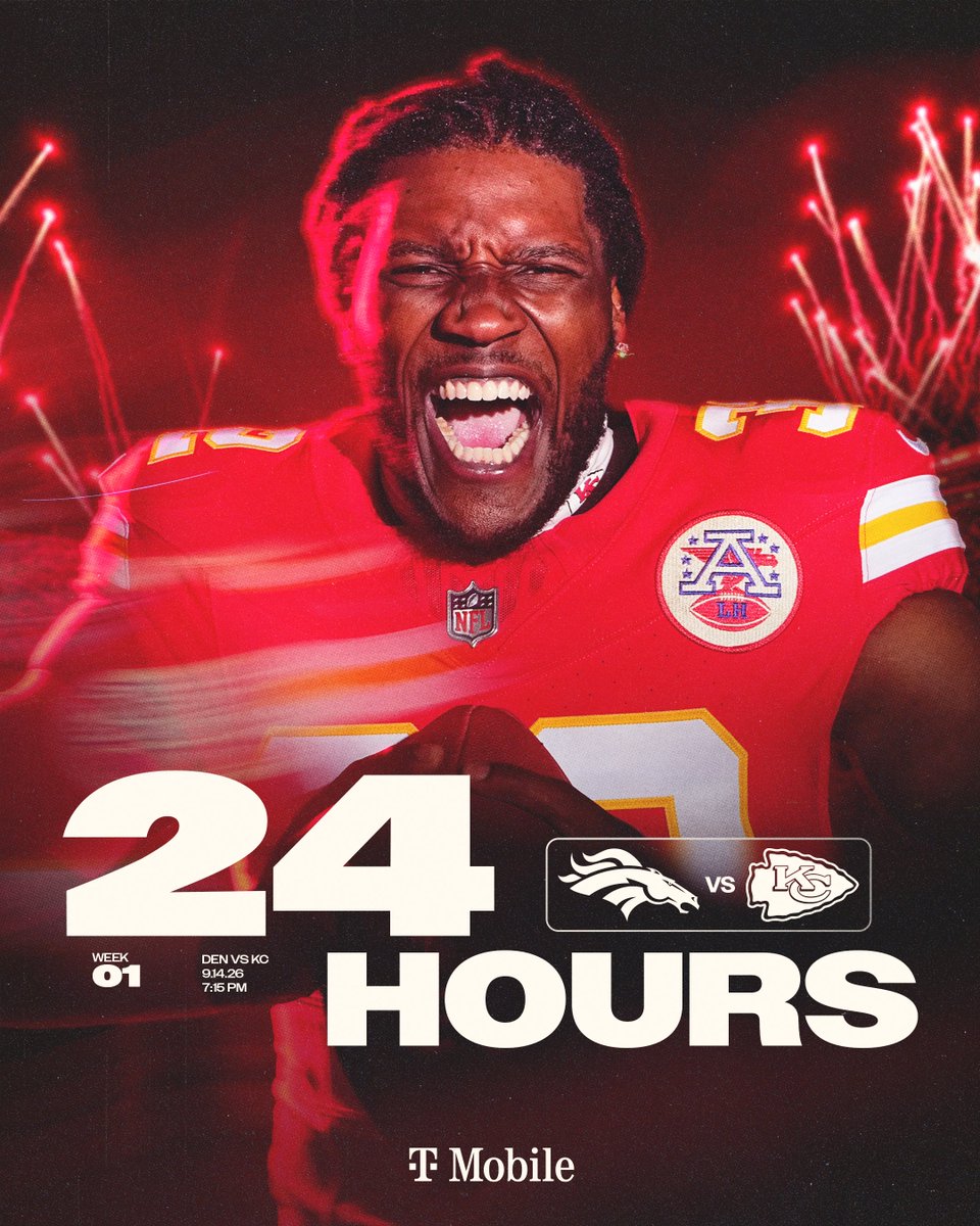 Chiefs's tweet photo. See y'all at Arrowhead 🏟️ https://t.co/NnGelZd56l