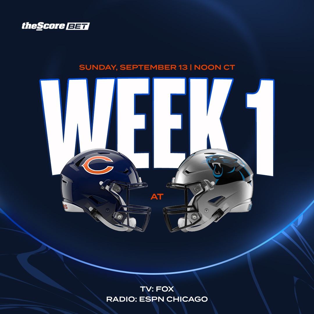 ChicagoBears's tweet photo. Bears football is back tomorrow ‼️