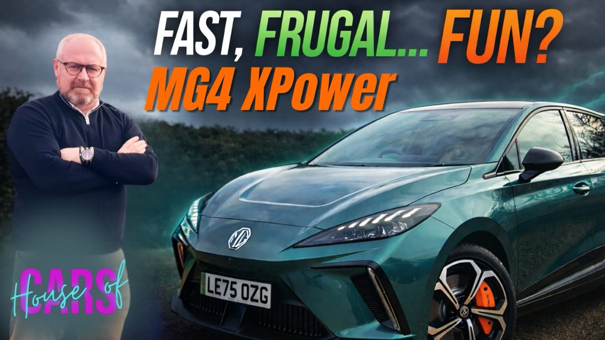 SetsukoSomoxer's tweet photo. Tonight’s review: the updated MG4 XPower. With 429PS, it’s still seriously quick and even better value. But have the updates made it fun? Time to find out. https://t.co/uVfFoqKk1P