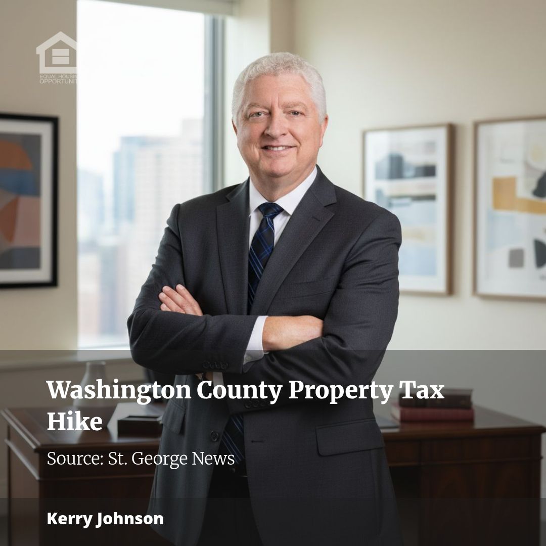 SeniorsREAgent's tweet photo. Understanding How Property Tax Changes Benefit Washington County
If you've noticed your property taxes rising, even though Washington County hasn’t officially raised rates, you’re not alone—and there’s a reason behind it. In Utah, property taxes can go up simply because your ... https://t.co/8Sdj39TaNg