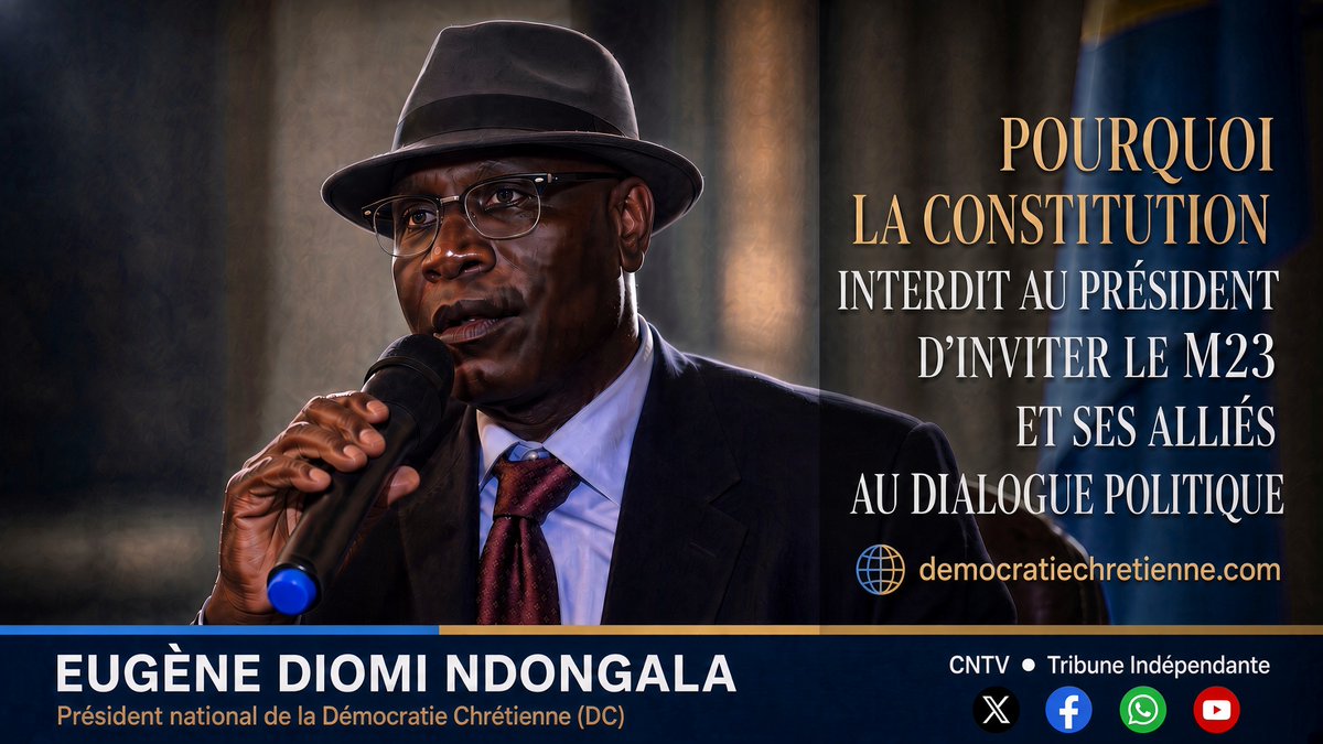 marcmawete's tweet photo. @StanysBujakera POURQUOI LA CONSTITUTION INTERDIT-ELLE AU PRĂSIDENT DâINVITER LE M23 ET SES ALLIĂS AU DIALOGUE POLITIQUE ?- INTERVIEW VIDEO đhttps://t.co/D4uIqE2x2O #RDC #RDCONGO #DIOMI #DIALOGUE #REBELLES #RWANDA #ConstitutionofIndiaAsiaUN https://t.co/cjsQR1alQ9