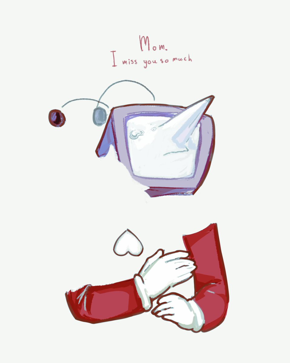 Spare_R0w's tweet photo. Mom.
#DELTARUNE #Tenna https://t.co/L9MRubqVUy