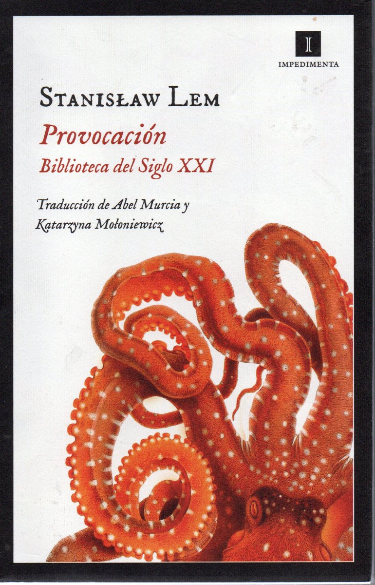 OrlandoMejaRiv1's tweet photo. Si Borges inventó el ensayo de ficción, Lem lo llevó a la cúspide intelectual con su tetralogía  «La biblioteca del siglo XXI». Las reseñas a libros apócrifos y autores inventados son de una exquisitez excepcional: Vacío perfecto, Magnitud imaginaria, Golem XIV y Provocación. https://t.co/6JRKVBOpDW