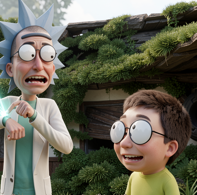 bluusteaks's tweet photo. rick and morty in the future : https://t.co/ZLNsrlX3Vz