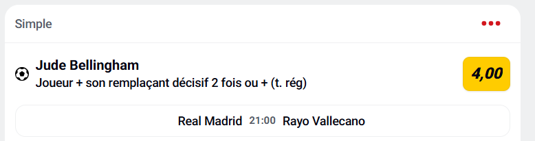 Papa_rieur's tweet photo. cote a 4 (0.25%)
cote a 2.35 (0.43%)
cote a 3.85 (0.26%)

Je vois le real en mettre 3 ou 4 donc je tente ce genre de choses!!! 
0.94% de jouer https://t.co/XfXDBUzLU2