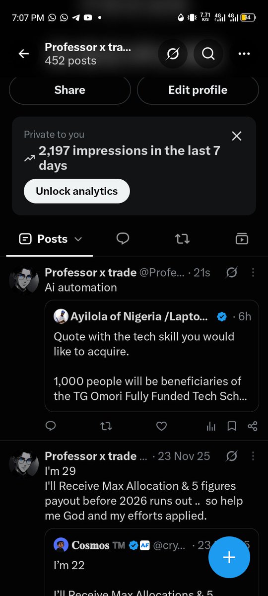 Professorx26075's tweet photo. @silverpenydr Ai automation https://t.co/6LjaLbTMZ4