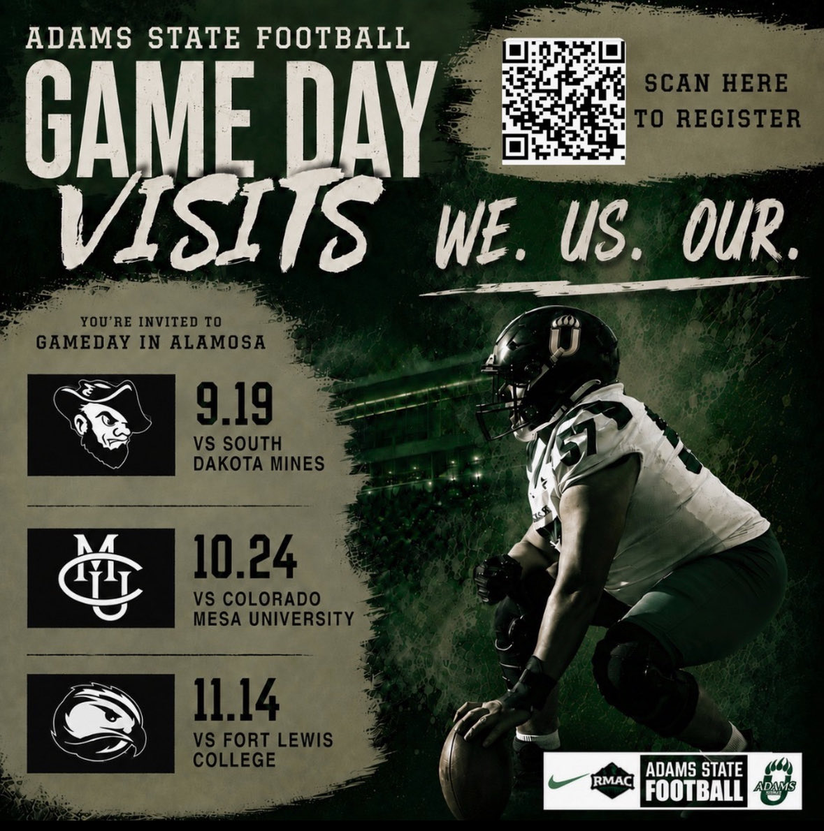 SkyGasperini77's tweet photo. Thank you @CoachKyser for the Game Day invite! I’m excited to come out and experience Adams State’s atmosphere! #ELD
@CShafferCoach @CoachJHoops74 @ChrisHelbig3 @CoachCullum73 @WykstraConnor @BenjaminJLane @Backes07 @BroomfieldFtbl https://t.co/NyAVNjSX2b