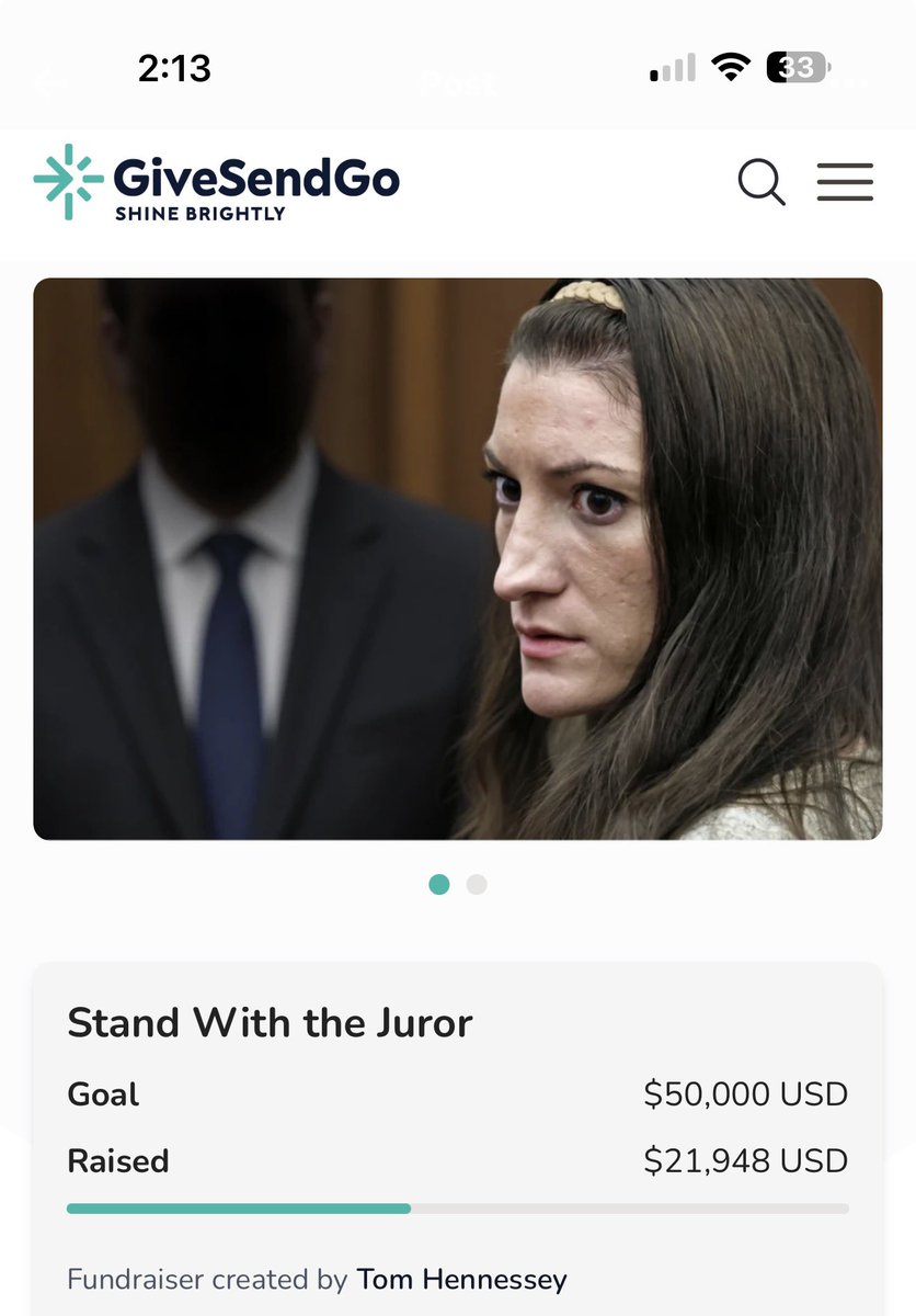 DominguezH31015's tweet photo. Donate and share! Show him he isn’t alone and appreciated for wanting to protect children. https://t.co/skZJM3bxc9