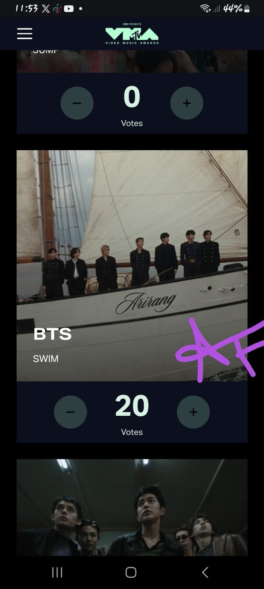 rkthvsj's tweet photo. @goeskthh VOTE POWER HOUR ON VMAS FOR BTS 
VOTE FOR BTS BEST K-POP ON VMAS
VOTE FOR SWIM SONG OF THE YEAR ON VMAS
#VoteForBTSonVMAs
#VoteForSwimonVMAs https://t.co/JkUmEWeqiV