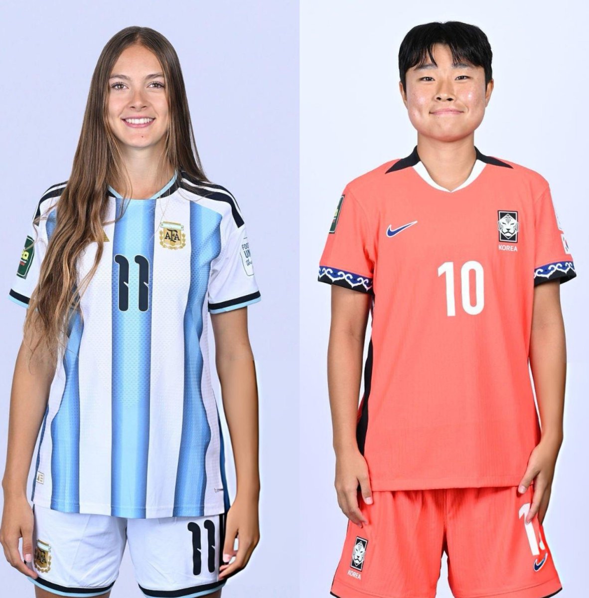 albicelesteilu's tweet photo. 🗓 Miércoles 16 de septiembre a las 10:00 por TV Pública.

🇦🇷 ARGENTINA vs. COREA DEL SUR 🇰🇷

🏆 Octavos de final del Mundial U20 de fútbol femenino. https://t.co/MmfoHStrge