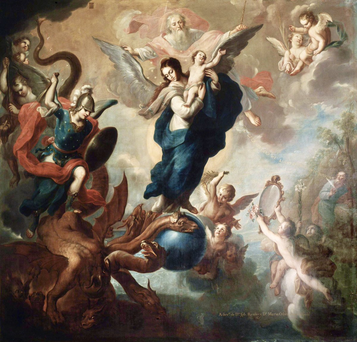 ArchCordileone's tweet photo. “Oh, how the devils in hell tremble at Mary and her great name!” (St. Bonaventure)

On today’s memorial of the Most Holy Name of Mary, we are reminded of the power of calling upon Our Lady in times of temptation and spiritual battle. May we invoke her name with confidence, trusting in the intercession of the Mother of God who always leads us to her Son.

Most Holy Mary, pray for us!