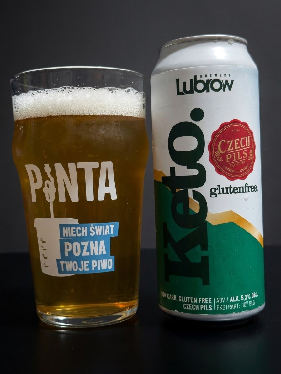 BojanowskiMarek's tweet photo. #970
🍺 Keto Pils Glutenfree Czech Pils Edition
🇵🇱 Browar Lubrow
Czech Pils
Alk. 5.2%
Ekst.wag. 10.0
3.5/5
#craftbeer #polishbeer #keto #pils #czechpils #piwokraftowe #beer #browar #Lubrow #beerpics #wroclaw https://t.co/I7WjzYDbLH