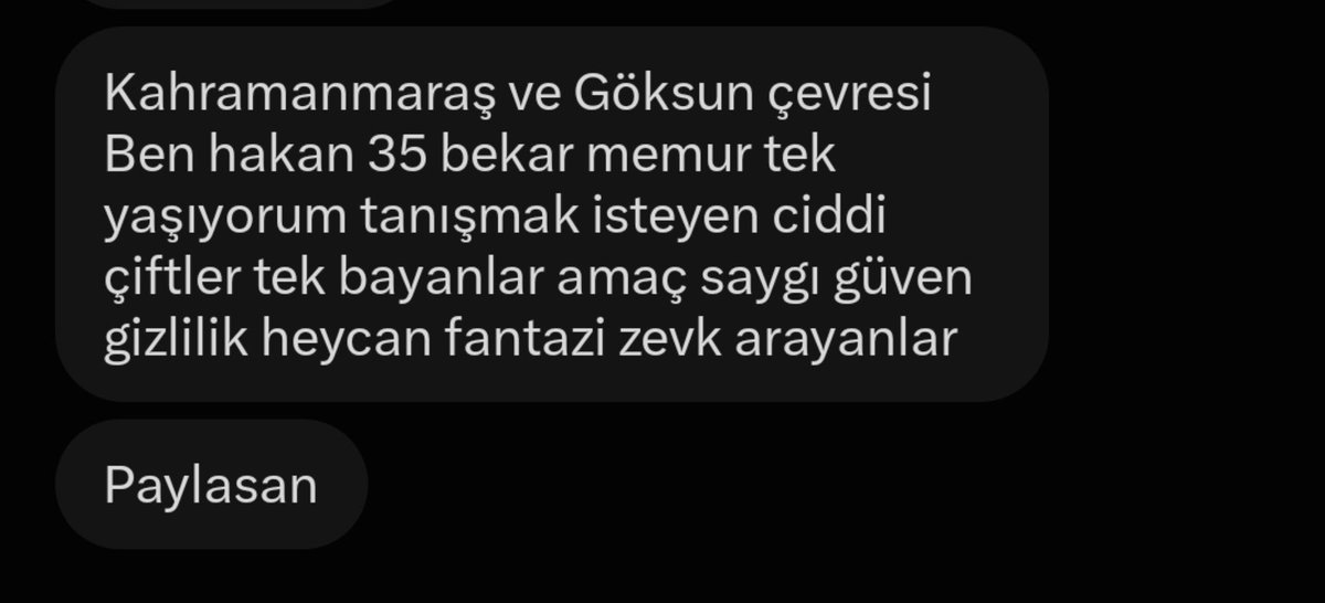 tunasert046's tweet photo. Arayış... 
Ne istediğini bilen Kalite,  gizlilik ve güven dahilinde görüşmek isteyenler ulaşabilir... #Gaziantep #Osmaniye #adana #Kayseri #Afşin #Elbistan #swingerçift #çift #arayış #itiraf #Kahramanmaraş #göksun  @Bullgksnx https://t.co/X1BghQP36z