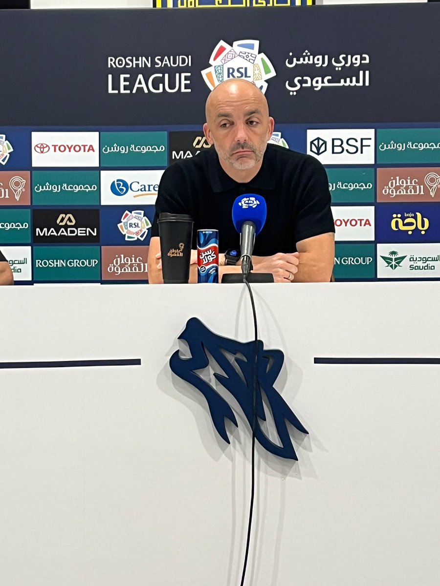 🎙️| زاركو لازيتيتش مدرب فريق #التعاون في المؤتمر الصحافي: - من الصعب قول شيء ونهنئ الخصم كانوا أفضل من فريقنا مليون مرة ومن جميع نواحي كرة القدم وهذا كل مالدي . #التعاون_الهلال #الدوري_السعودي_للمحترفين