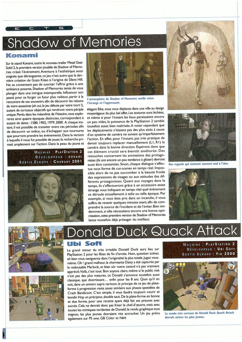 K_M_Sayuri's tweet photo. Joypad Magazine (France) - Issue 101 October 2000

#shadowofdestiny #shadowofmemories https://t.co/xV2u1qNCmI