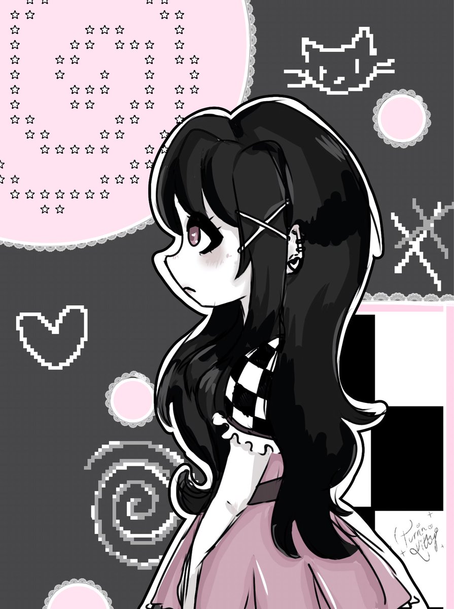 seraphicbunnii's tweet photo. Hello!! :3 I’ve been doing art for a while and just started posting on my Instagram @purrinkittyy I’m hoping to someday sell comms <33 #art #artist https://t.co/wCl4HY36Kv