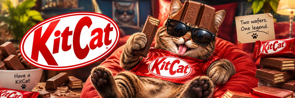 kitcatstonk's tweet photo. The chocolate party is about to get started https://t.co/611ZvYjWgM