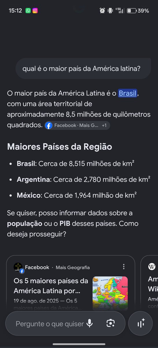 aiqsacopqp's tweet photo. @_marcilenobruno "Nós não somos latinos". Não só somos latinos, como também somos o maior país da região. gente vcs vão ter q aceitar querendo ou nao https://t.co/g7N9fAtKAM