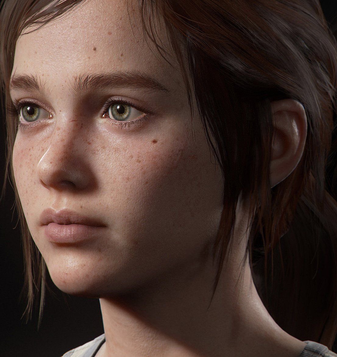 nyrhae's tweet photo. ellie still has the most realistic lifelike aging in gaming history naughty dog is unmatched https://t.co/VodM0rs35B