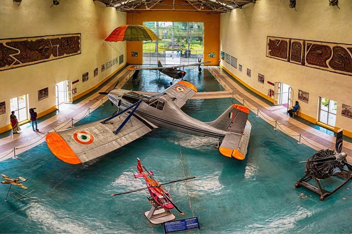 discover_blr's tweet photo. The HAL Aerospace Museum offers a glimpse into India’s remarkable aviation story, featuring historic aircraft, helicopters, engines, and fascinating displays that showcase the evolution of aerospace technology. 🇮🇳🛩️
#HALMuseum #Bengaluru https://t.co/hHk0jaF0t0
