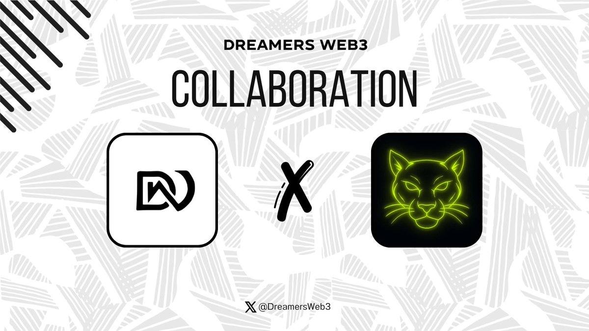 DreamersWeb3's tweet photo. We are thrilled to announce our collaboration with @Catzindahood_ 

Stay tuned in our Discord for WL spots! https://t.co/7cToH1lWlh