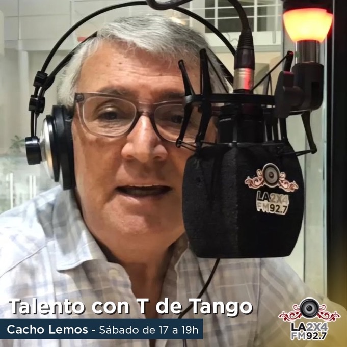 la2x4's tweet photo. En #TalentoConTdeTango se presentarán en vivo Alicia Juncal, Facundo Vallejos y Carlos Medrano, acompañados en guitarra por Tony Gallo. También habrá Concurso de Preguntas y Respuestas con oyentes.
Escuchá a Cacho Lemos por https://t.co/TmdjbZpobD https://t.co/xpzPcbgjOW