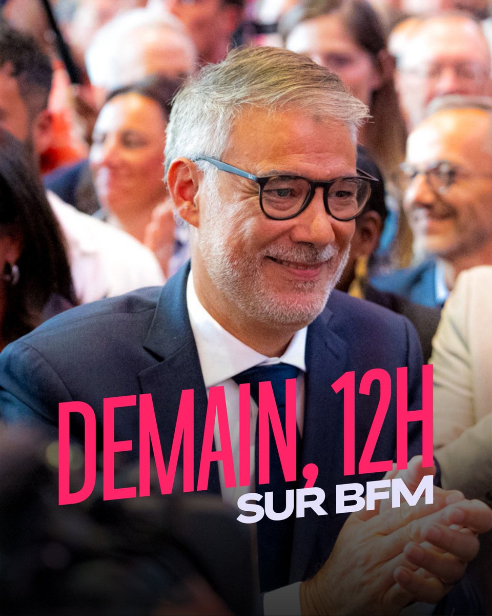 faureolivier's tweet photo. Demain, je serai l’invité de @GuillaumeDaret dans « BFM Politique » sur @BFMTV 

Retrouvons-nous à 12h 👉 https://t.co/irfFN64cXN https://t.co/Z9LqKwomy6