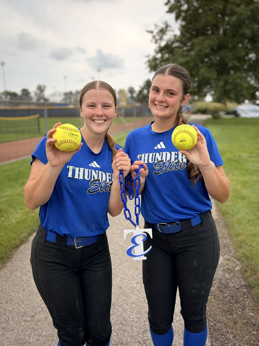 TE_Steiner's tweet photo. 12-0 win to start the weekend  .. Big 💣for @Ellie_haynes33 @Avery_Hall2028 https://t.co/bkFrsB2ah0