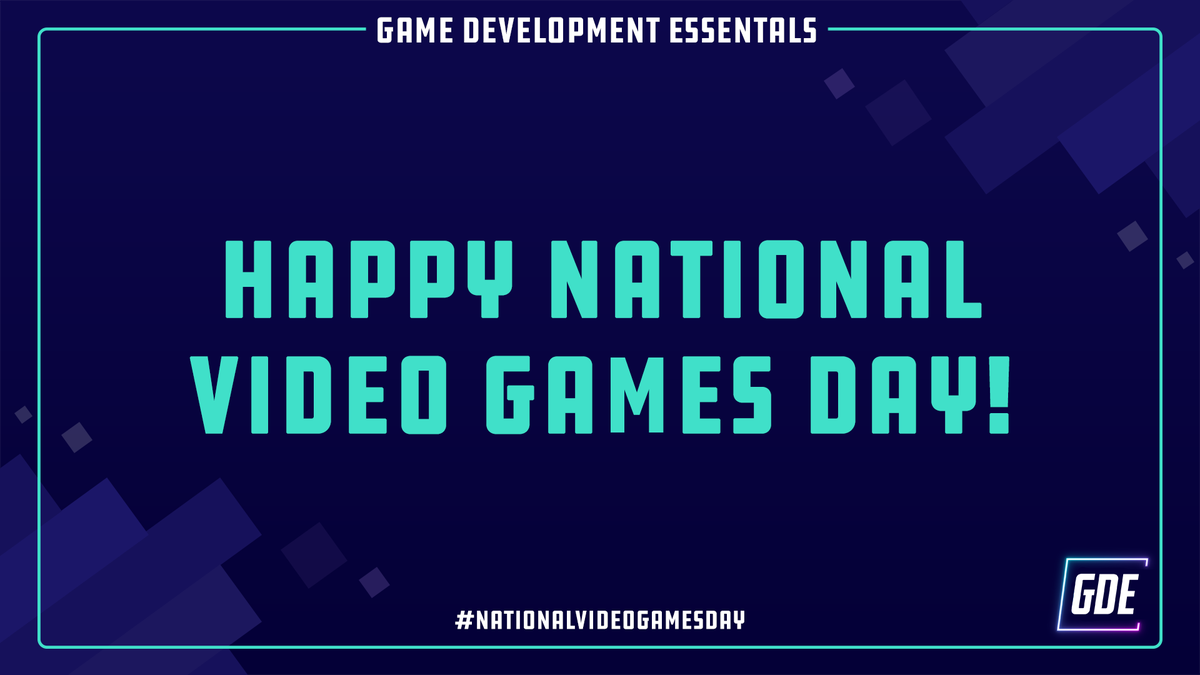 gdeseries's tweet photo. Whether itโs conquering a brutal boss fight or teaming up with friends late into the night, games give us stories that shape our lives. Happy National Video Games Day!
#nationalvideogamesday #videogamesday #gaming #gamedev #gamedevelopment #gamedesign #games #videogames https://t.co/fZpxkXiIP7