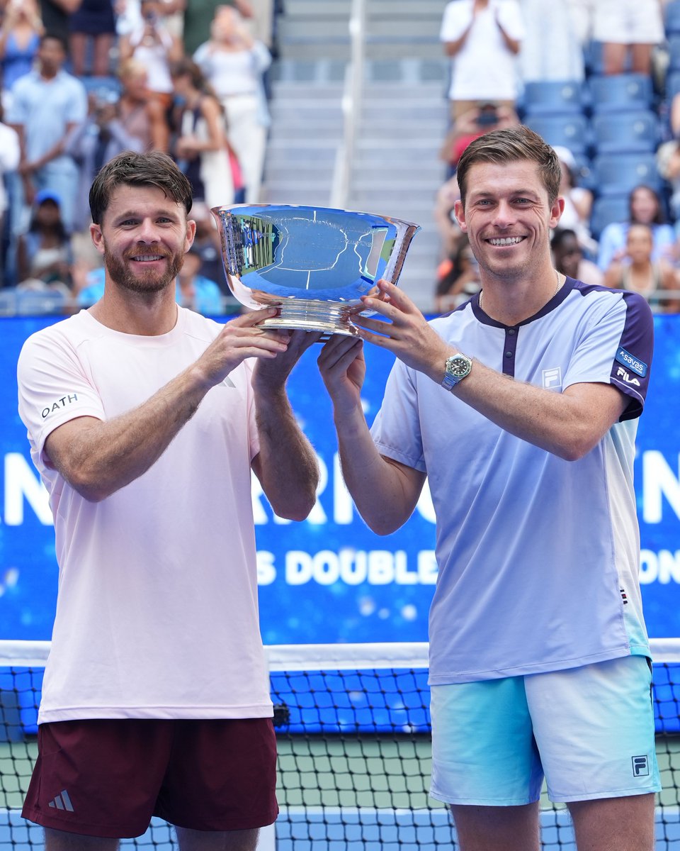 usopen's tweet photo. Trophy looks good on them ✌️ https://t.co/58noWGxyav