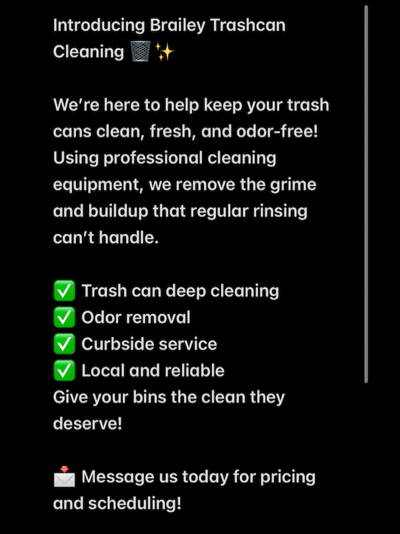 GregorioCart80q's tweet photo. Dover, Delaware trash can cleaning service. DM for details. https://t.co/9RoZU0oucg