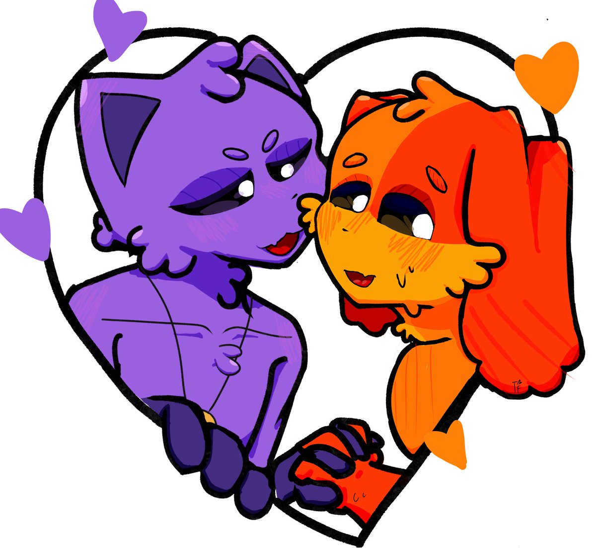 THAFOXDRAWS's tweet photo. Well, my first ship art then

#daynap #drawing #catnap #dogday https://t.co/NGCe07Ec8L