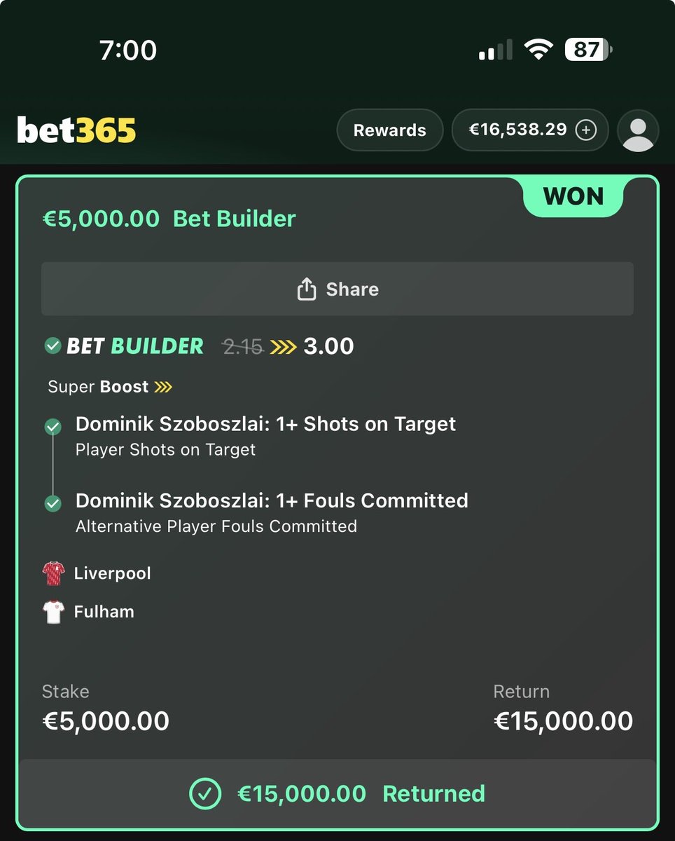 globalgoalgurus's tweet photo. Bet Super Boosts, are never to be missed…

#bet365 #gambling #soccer #football https://t.co/DnWTiwP1vT