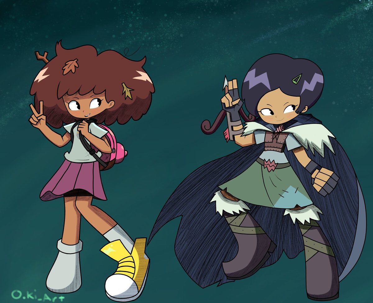 Meiei38443892's tweet photo. Anne and Marcy from #amphibia #fanart #amphibiafanart #disneychannel #disneycharacters #disneyfanart https://t.co/ZmJX9DS7cz