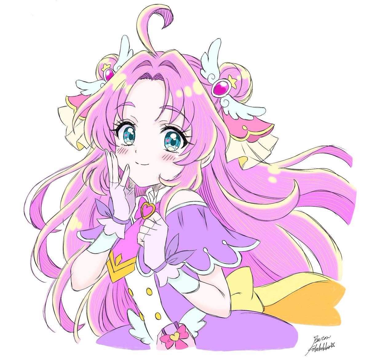 Baron_Kokekokko's tweet photo. どんな謎でもはなまる解決！
名探偵キュアアンサー！

#名探偵プリキュア　#キュアアンサー https://t.co/SjNfK2qXct