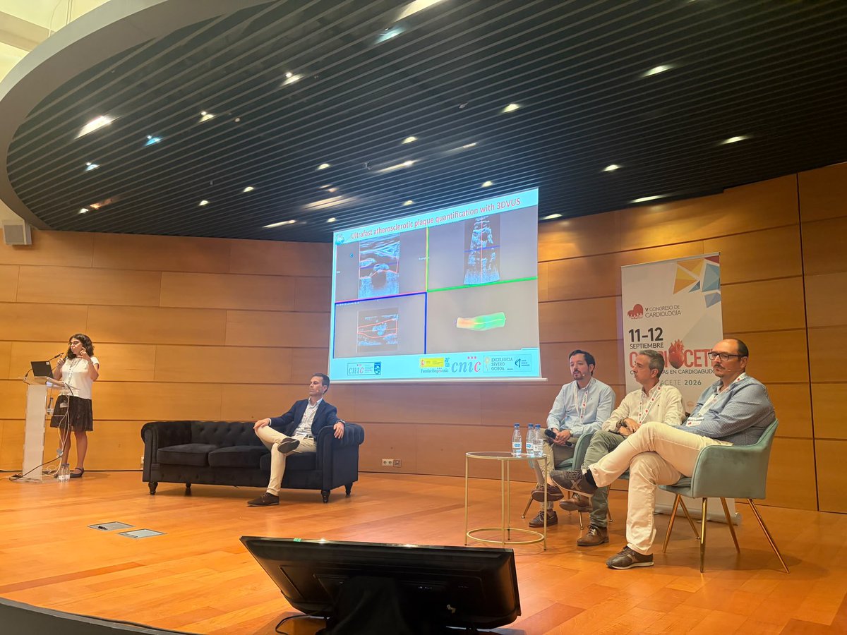 AgudosSEC's tweet photo. @AgudosSEC en @cardiocete ❤️
Sesiones llenas de público, mucho interés y, sobre todo, un ambiente maravilloso.
Un placer compartir estos días de ciencia y aprendizaje con tantos amigos.
@Ana_Viana_T @randreariba_rut @PabloJ @corbi_miguel @pmartinezlosas @secardiologia https://t.co/9Ej6Eq9QSC