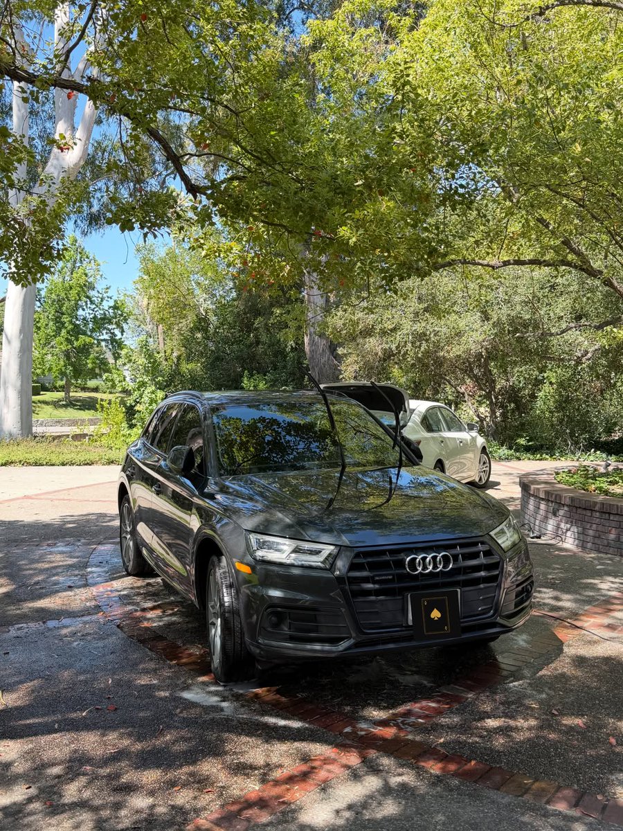 FredericTeqzlp's tweet photo. 2021 Audi Q5 Quattro with the Royal Flush package. Clay bar, steam-cleaned interior, and full exterior detail. German engineering deserves a proper finish. DM to book. https://t.co/1DG54IJzDB