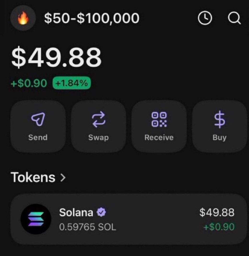 Zyrox0x's tweet photo. I AM BACK AS PROMISED!

Time to start the $50 → $100,000 challenge!

It’s ZERO-RISK, I’ll cover $50 for 100 participants 🤝.

Last time it took me about 12 days, will try doing it faster this time !🫡

If you want to follow along, comment "Me" below and I’ll send you an invite to the call group!

DROP YOUR $SOL ADRESSES 👇