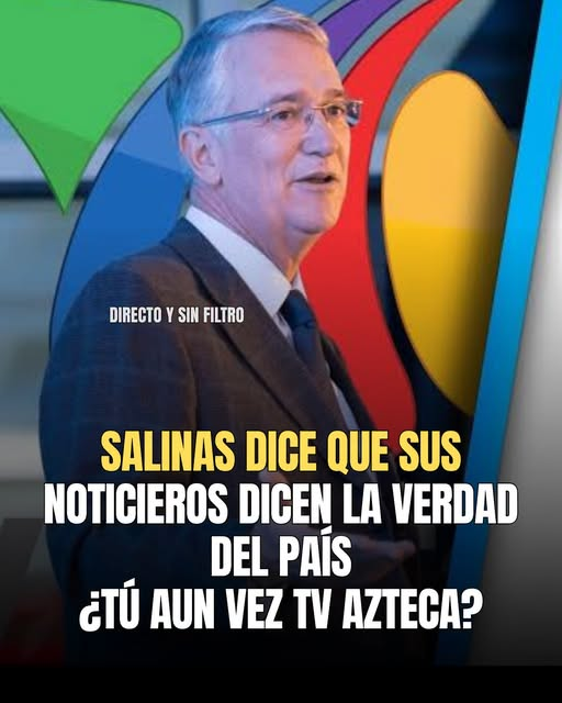 jose_anbriz's tweet photo. “NUESTROS NOTICIEROS CUENTAN LA VERDAD DE LO QUE PASA EN MÉXICO”: SALINAS PLIEGO 
Ricardo Salinas Pliego defendió la labor informativa de TV Azteca y aseguró que sus noticieros presentan la verdad sobre lo que ocurre en México.
Sus declaraciones llegan en medio de la fuerte confrontación que el empresario ha mantenido con el gobierno de Claudia Sheinbaum, particularmente por las críticas hacia la cobertura de la televisora y sus contenidos informativos.
Pero en temas de información, una sola versión nunca debería ser suficiente. 
La audiencia puede comparar lo que dicen distintos medios, revisar los datos disponibles y distinguir entre hechos, opiniones y posiciones editoriales.
El debate también pone sobre la mesa la confianza que los mexicanos tienen actualmente en los medios de comunicación. ¿TV Azteca informa con independencia o su cobertura está influida por las posturas de su propietario?
LA PREGUNTA QUEDA SOBRE LA MESA:
Salinas Pliego asegura que sus noticieros cuentan la verdad de lo que pasa en México… ¿tú sigues viendo TV Azteca?
SÍ: Sigo confiando en sus noticieros.
NO: Prefiero otros medios de información.
COMPARE: Veo diferentes fuentes antes de sacar conclusiones.  ¿TÚ QUÉ OPINAS?