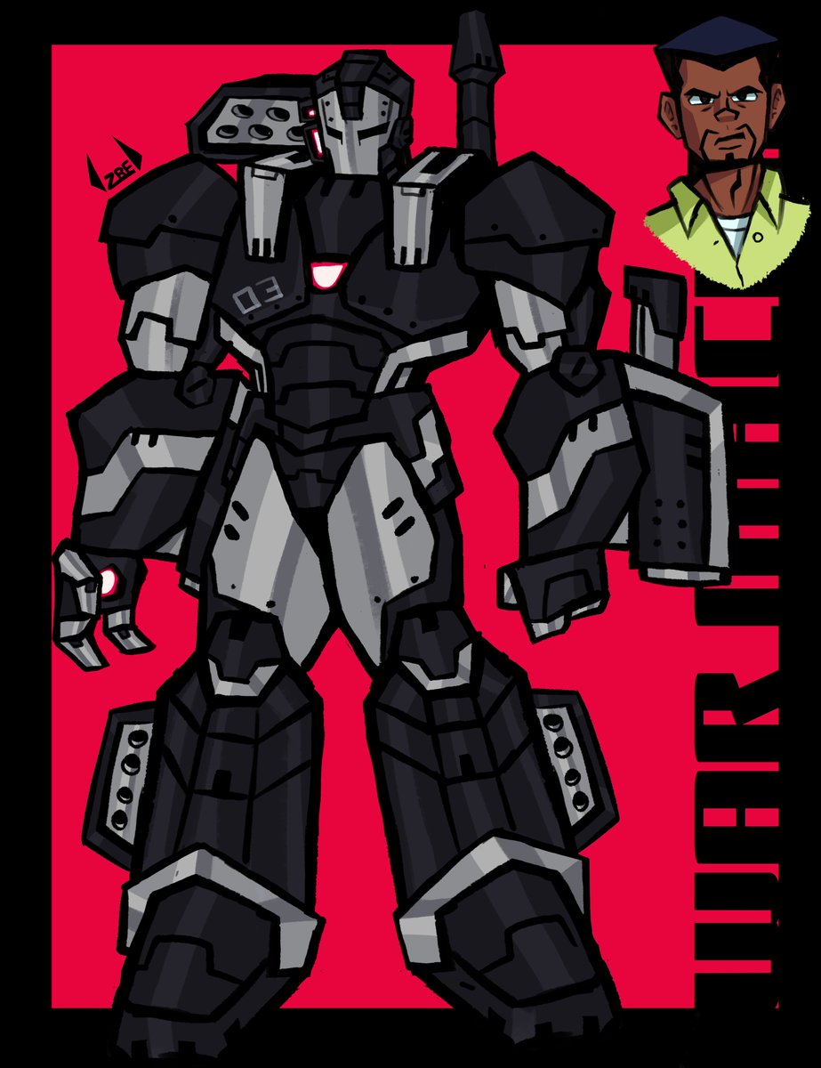 IzredR3's tweet photo. WAR MACHINE https://t.co/1r9reAZjA1