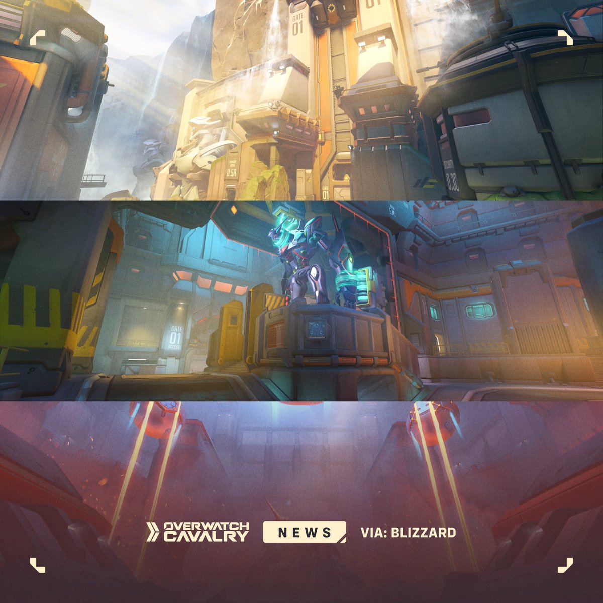 OWCavalry's tweet photo. First Look at the New #Overwatch Escort Map: Grimsvötn 🇮🇸

🗓️ Set to release in Season 5. https://t.co/JUxfjeKyP5