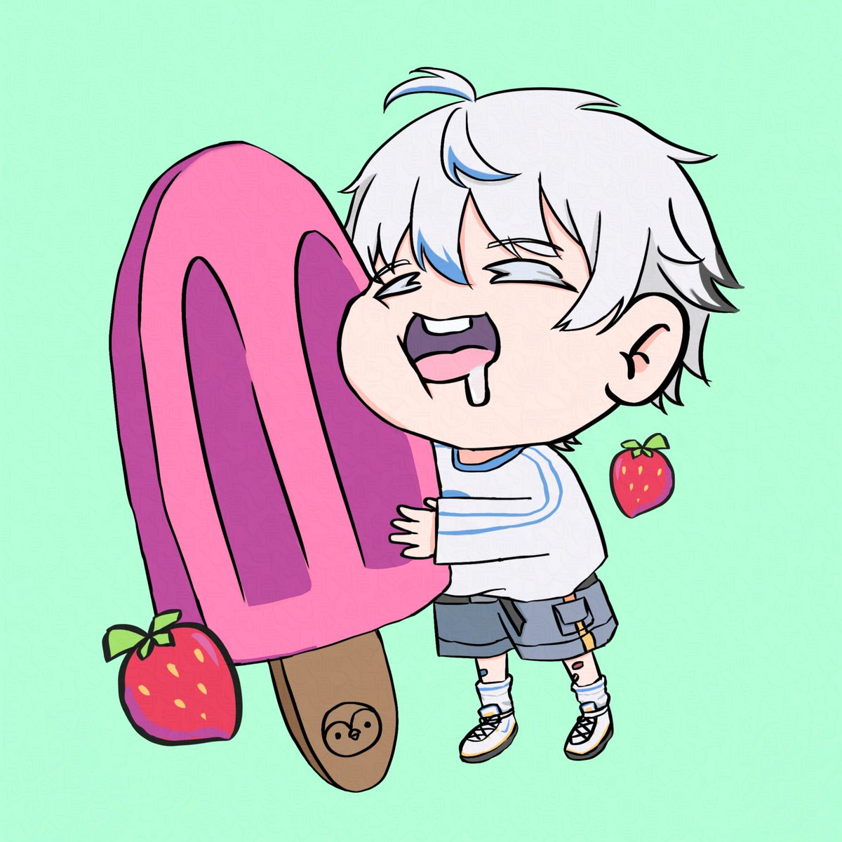 Hizoo_5's tweet photo. 🍦🍓🐧
#PincanNino #Pinart https://t.co/xp3Fb16yWD
