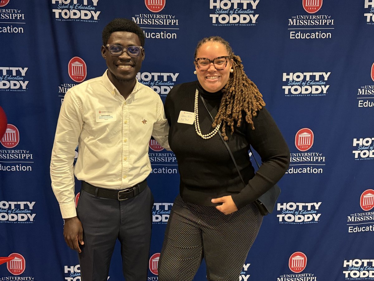 seth_appoh_'s tweet photo. Recipient of the Robert B. Ellis Higher Education Scholarship from the School of Education at the University of Mississippi? 

To me, this scholarship represents leadership, academic excellence, perseverance, and the drive to keep doing more. Forever grateful to God and my donors https://t.co/N6Zd1iTvDX