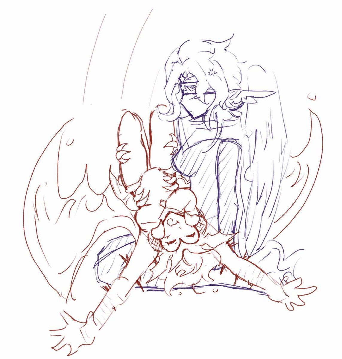 sinn_ax's tweet photo. Doodle/wip yyayayayya
#cataraven #cookierun https://t.co/A1PCSjjMyZ